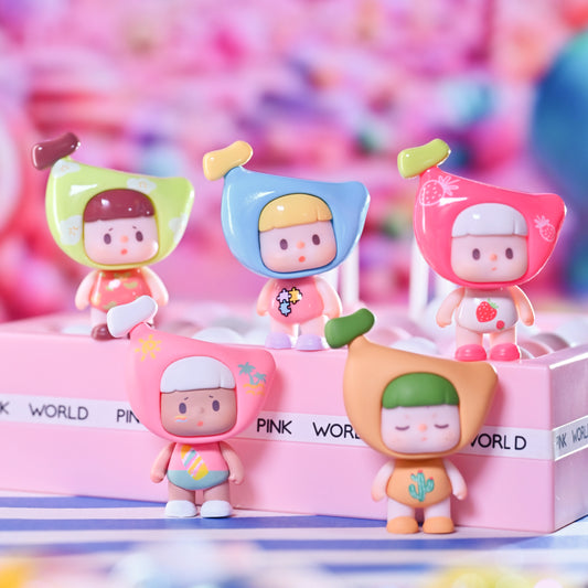 BUER Banana Mini Beans Series PVC Figures
