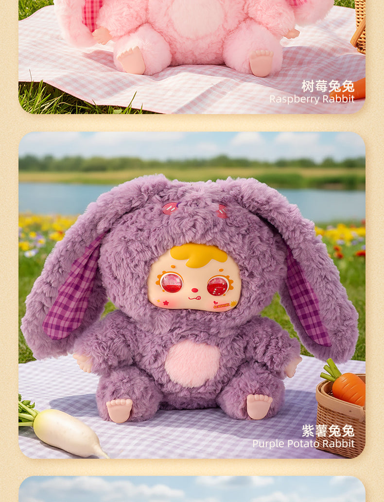 三ちゃんウサギ大家族500%です