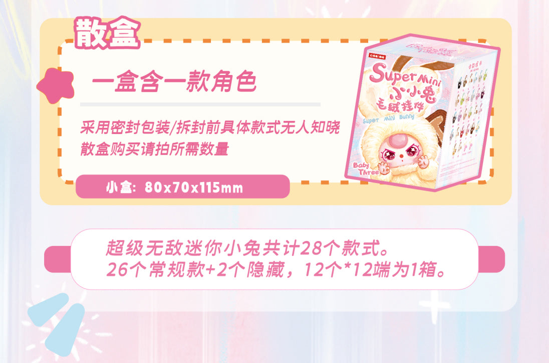 ワ3歳スーパーウサギちゃんです