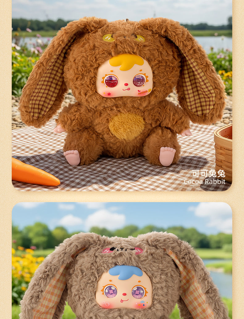 三ちゃんウサギ大家族500%です