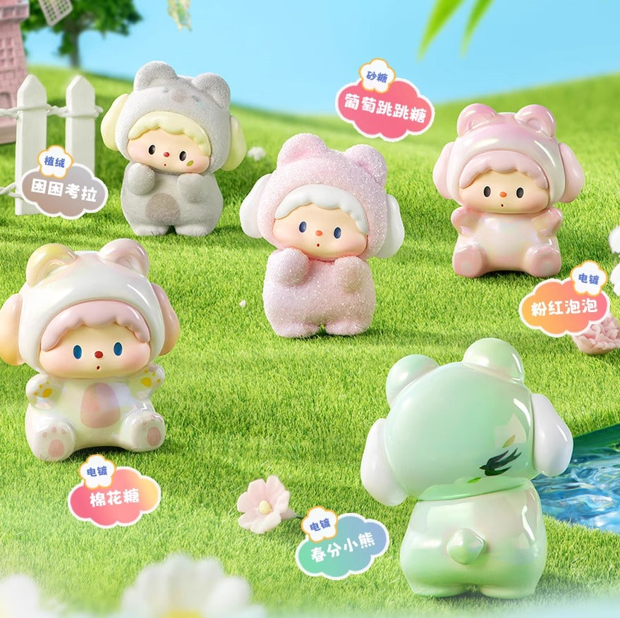 LULUDOG'S BEAR PARTY  II A picnic in spring Cute Granules