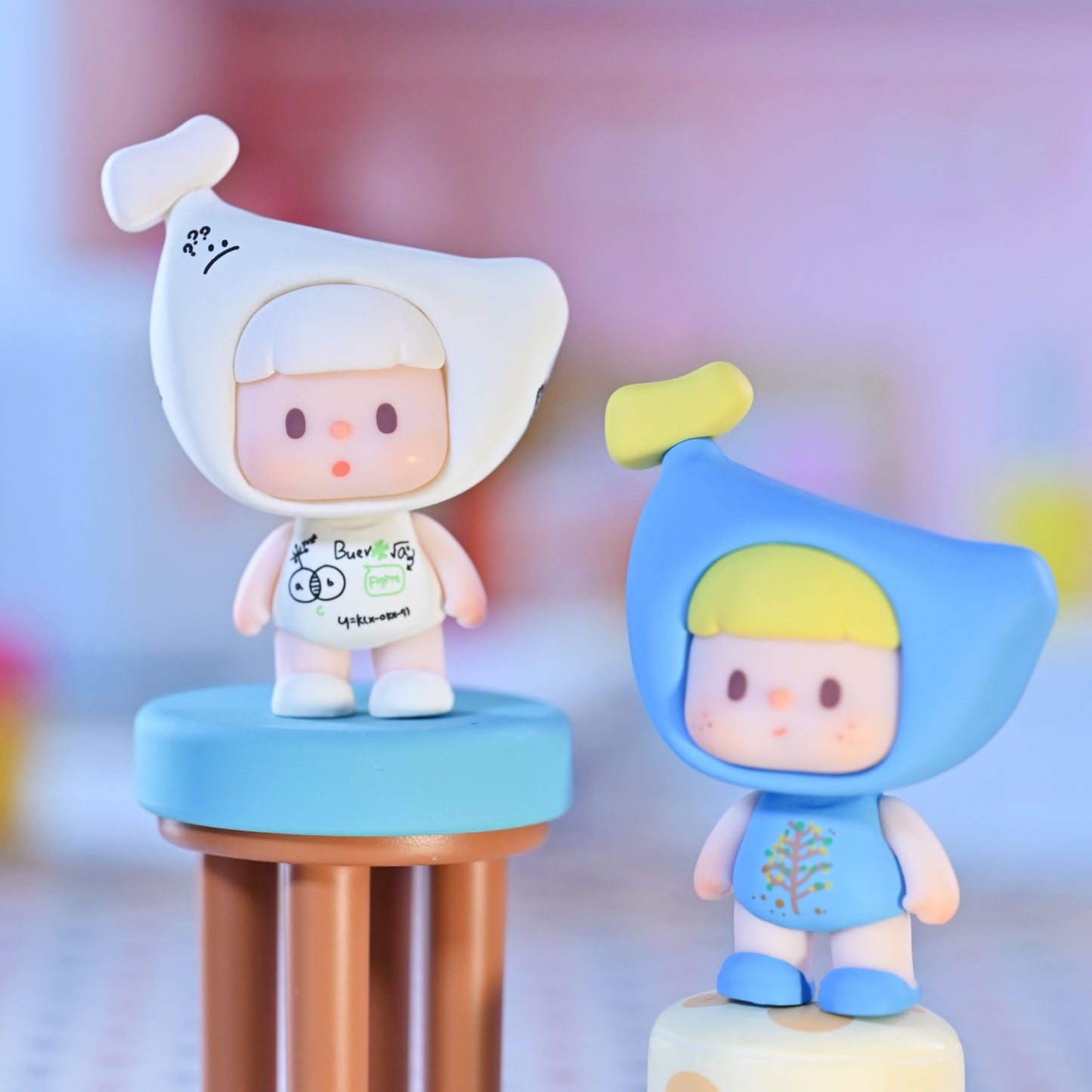 BUER Banana Mini Beans Series PVC Figures