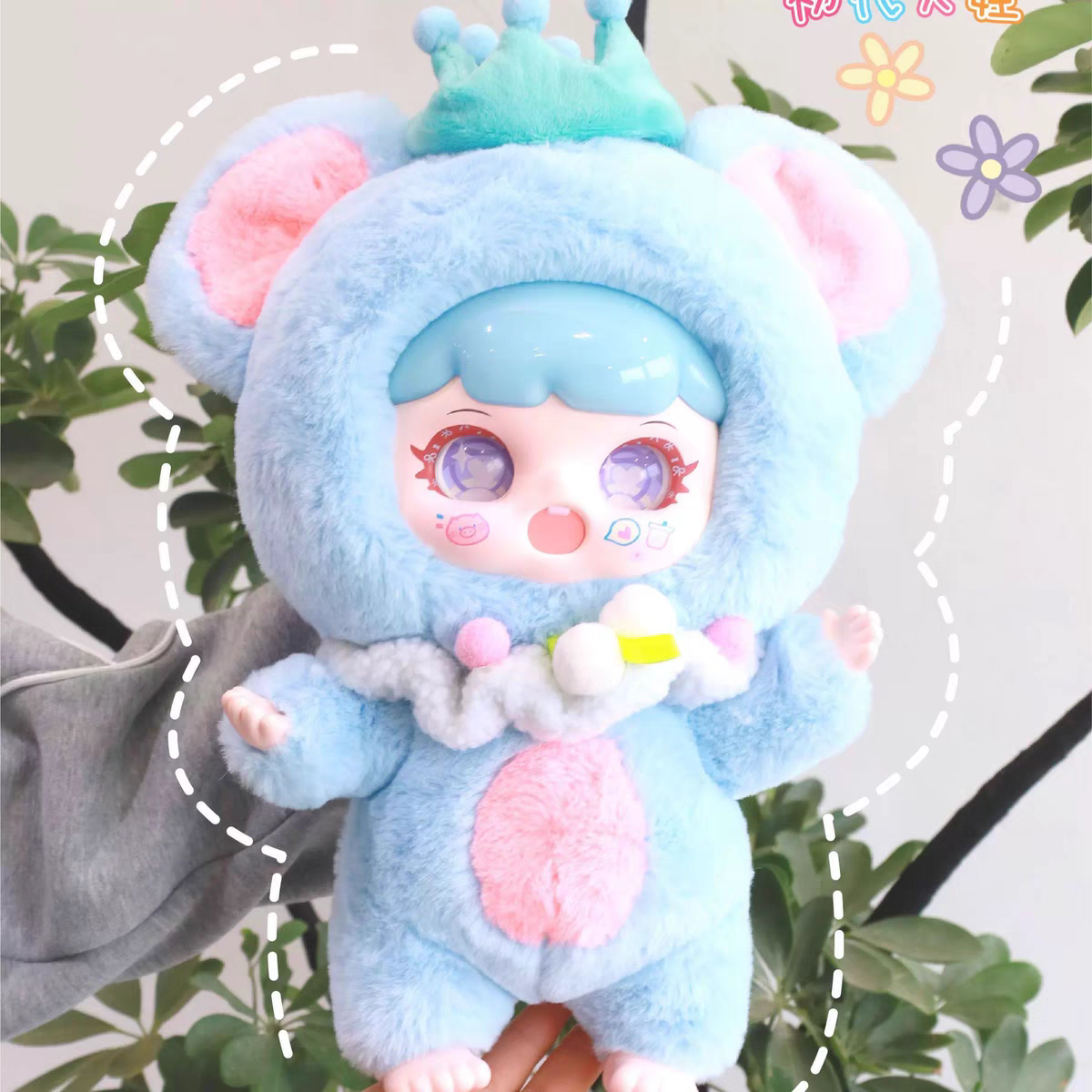 おかっぱ400%初代ぬいぐるみです