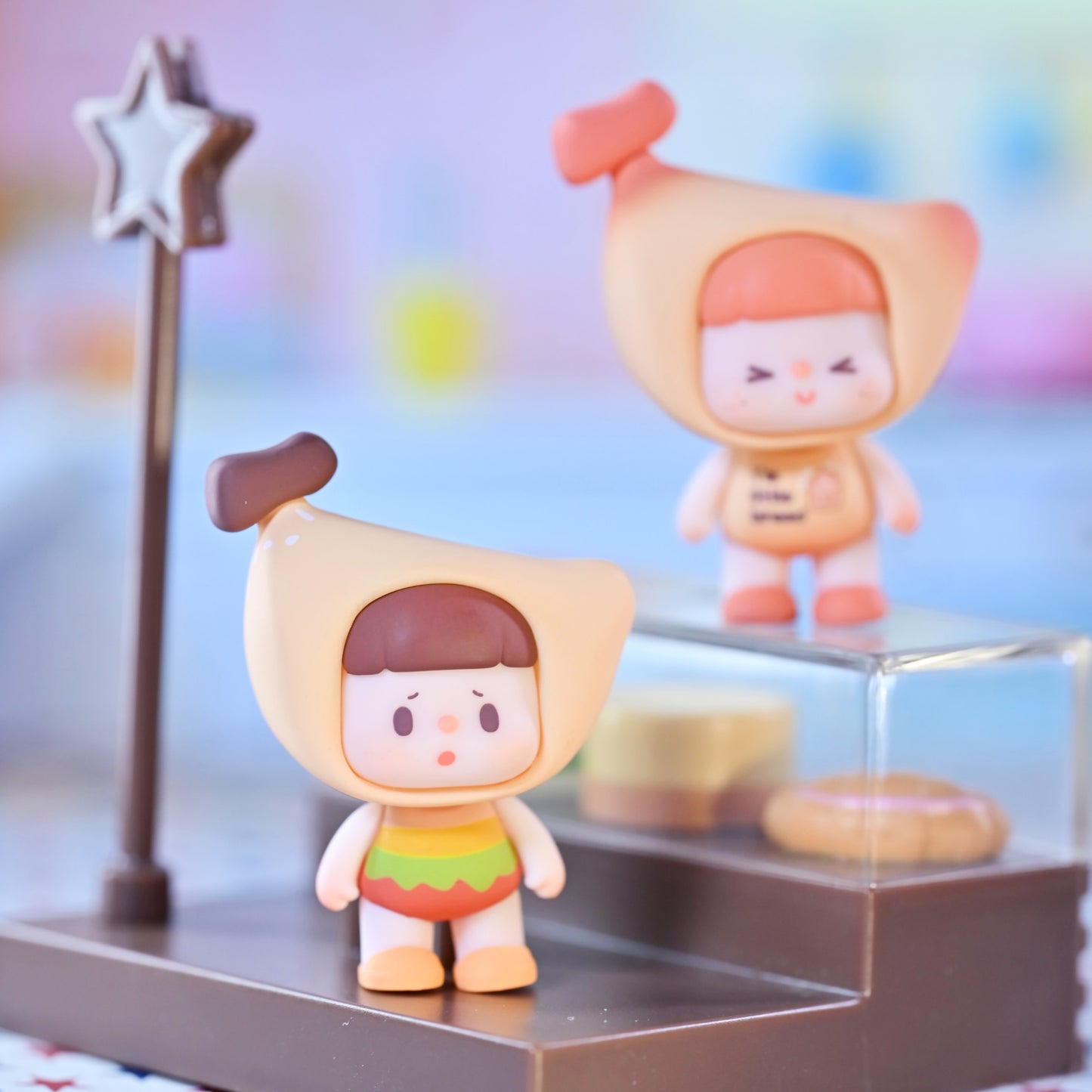 BUER Banana Mini Beans Series PVC Figures