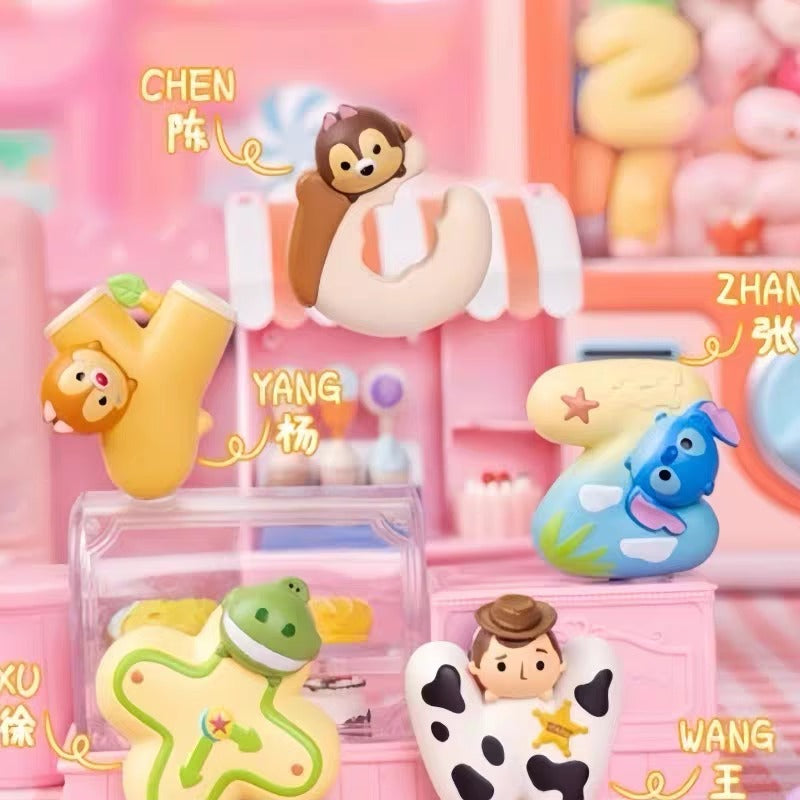 Disney Plushie Series Lucky Letter Charms