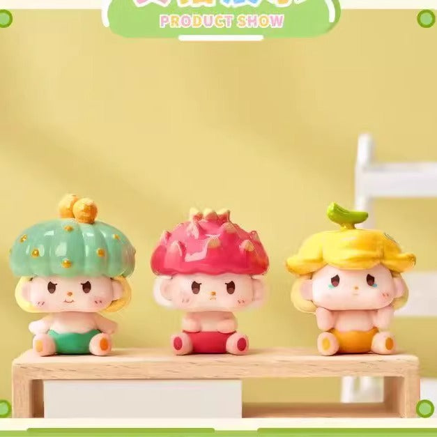 Baby Bean Eating Fruits