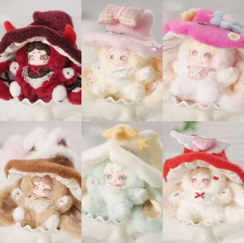 LuckyDeerNaiおやすみなさいうさぎちゃん魔女からの手紙シリーズぬいぐるみ盲箱かわいいぬいぐるみです