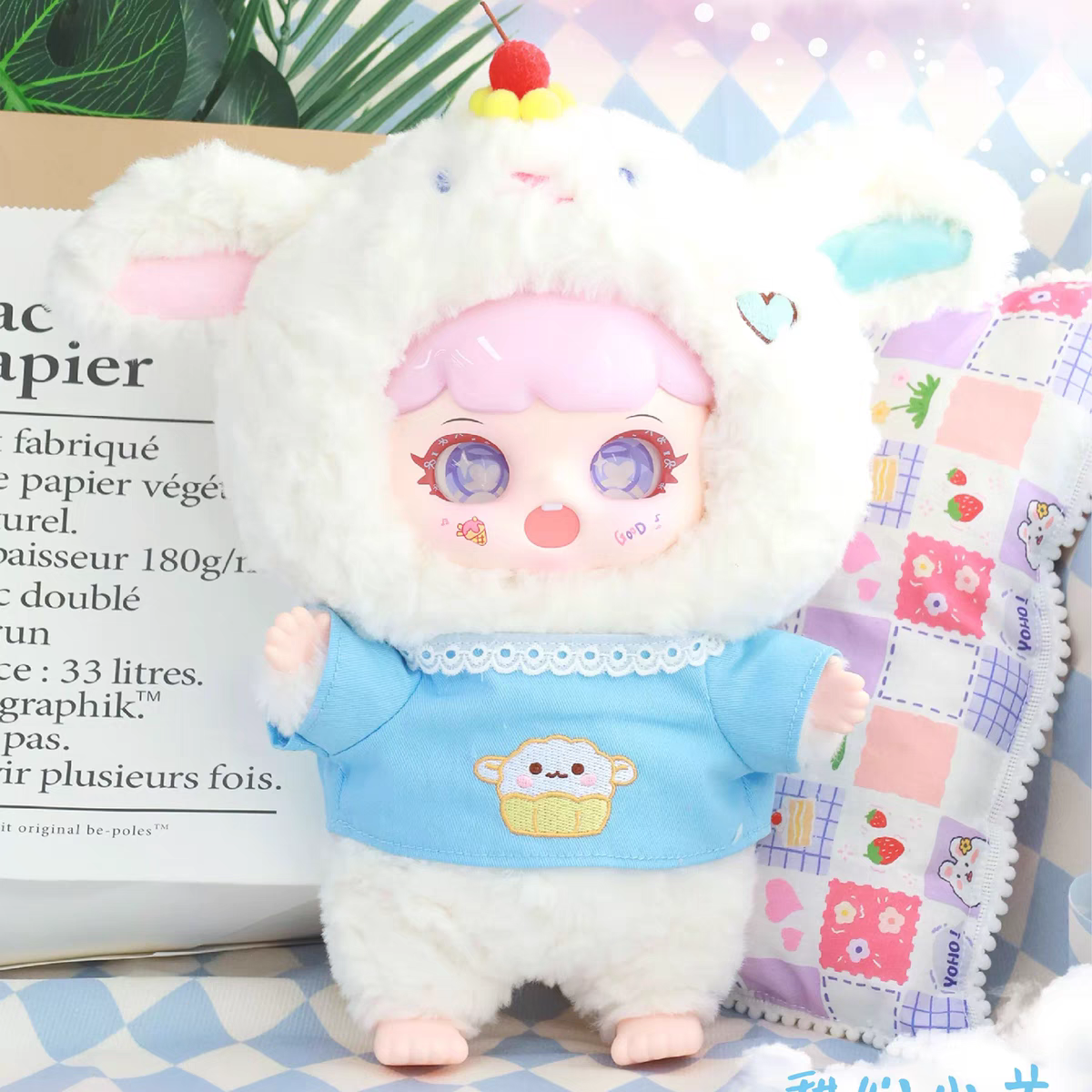 おかっぱ400%初代ぬいぐるみです